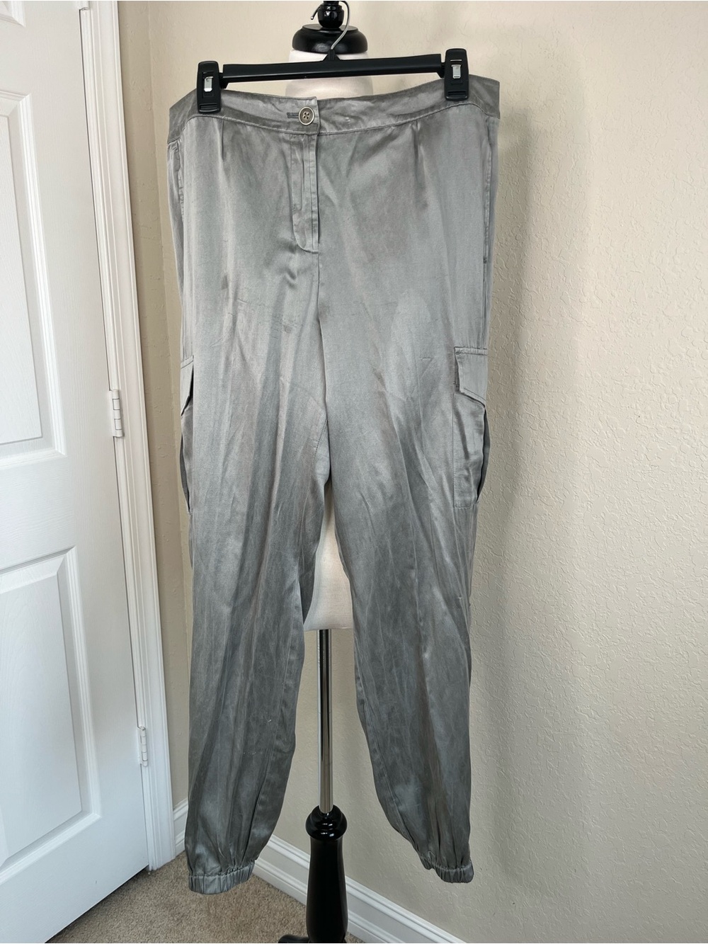 Chico’s Silk ladies cargo pants